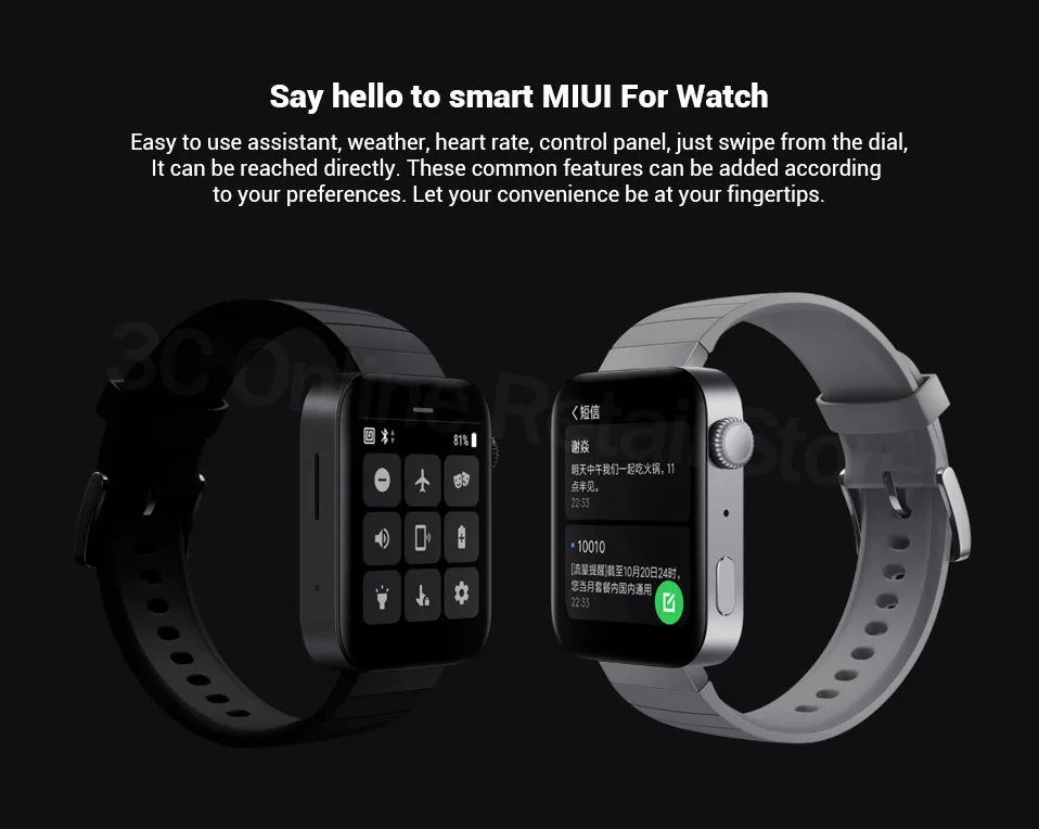 Новые смарт-часы xiaomi, спортивные часы для воспроизведения музыки, смарт-браслет, водонепроницаемый, подходит для мобильного телефона huawei xiaomi Android
