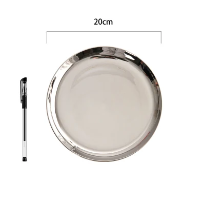 Silver 8inch plate Скандинавская тарелка большая золотая тарелка ins креативная керамическая кофейная чашка для завтрака десертная тарелка лоток для хранения кофейная чашка кружка - Цвет: Silver 8inch plate
