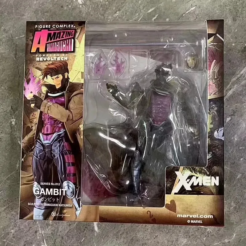 Kaiyodo Amazing Yamaguchi No.012 Gambit Revoltech Action Figure New Toy gift 