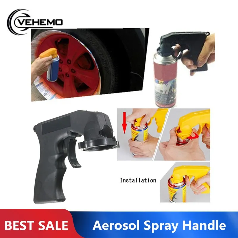 Spray Adaptor Aerosol Spray Gun Handle Aerosol Spray Paint Tin Can