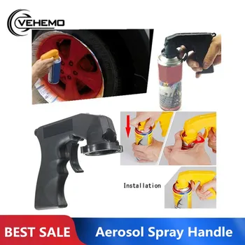 

Spray Adaptor Aerosol Spray Gun Handle Aerosol Spray Paint Tin Can Handle with Full Grip Trigger For Painting Car Maintenance