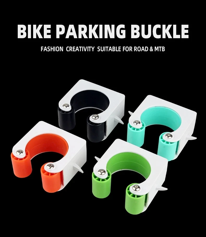 Bike Parking Buckle Road MTB Cycling Holder Tire Wall Mount Bicyle Wall