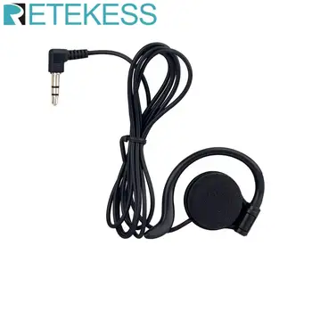 

RETEKESS 3.5mm Listen Only Earpiece Headset Earphone for Radio Wireless Tour guide System F4510A