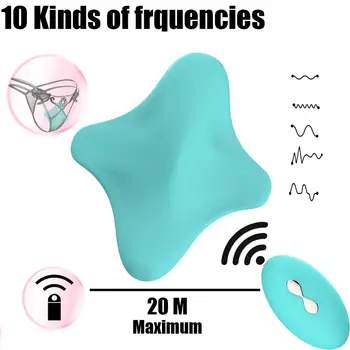 Dildo Vibrator Panties  Clitoral Clit Masturbator Sex Shop Sexo Erotic Silicone Adult Wireless Remote Control  Sex Toy for Women 3