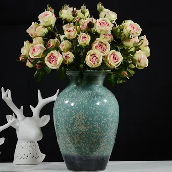 

Artificial Silk 1 Bunch French Rose Floral Bouquet Fake Flower Arrange Table Daisy Wedding Flowers Decor Party Accessory Flores