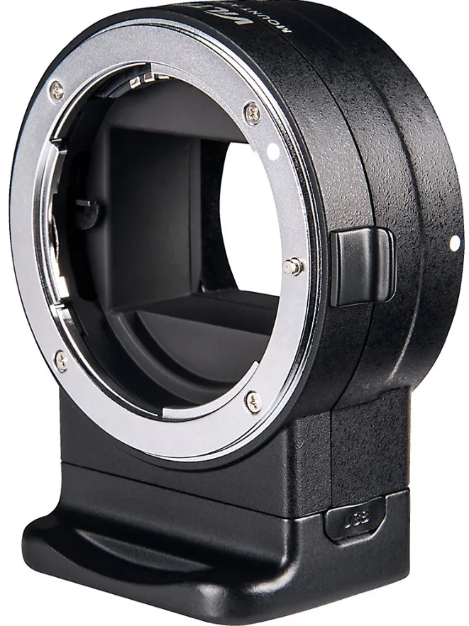 Adaptador de lente eletrônica para câmera, anel adaptador de foco