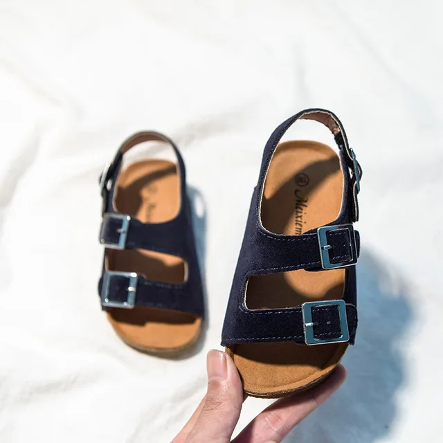 ULKNN 2021 kid's Summer BOY'S Girls' Slipper Baby Sandals Beach Girl Summer Sandals For Boys students school sandals blue