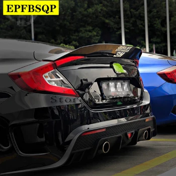 

ABS High Quality Auto Part Rear Trunk Spoiler fit for Honda Civic 4 Door 2016 2017 2018