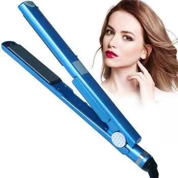 

Professional Hair Iron Hair Flat Iron Hair Straightener Nano Titanium 450F Temperature Fast Hair Straightener