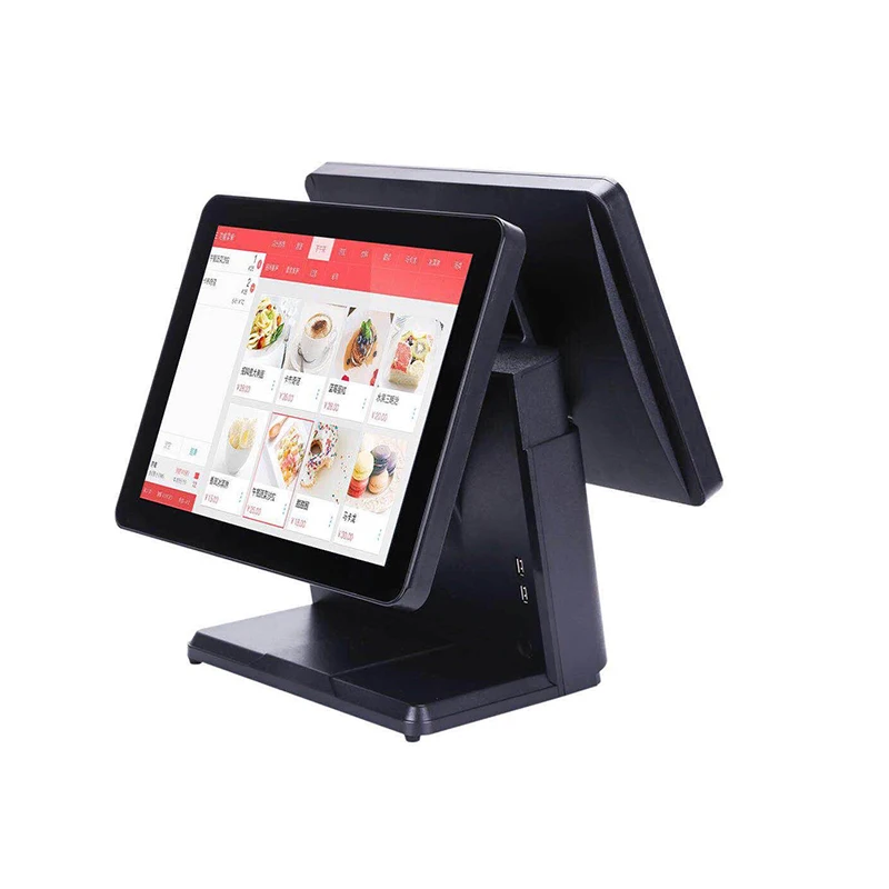 

high quality pos point of sale system 15'' Capacitive Touch Screen Display All in One cash register
