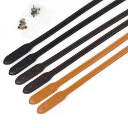 2pcs/set 72cm PU Leather Shoulder Bag Strap Women Bag Handles DIY Replacement Handle for Handbag Belt Bag Accessory Handle Strap