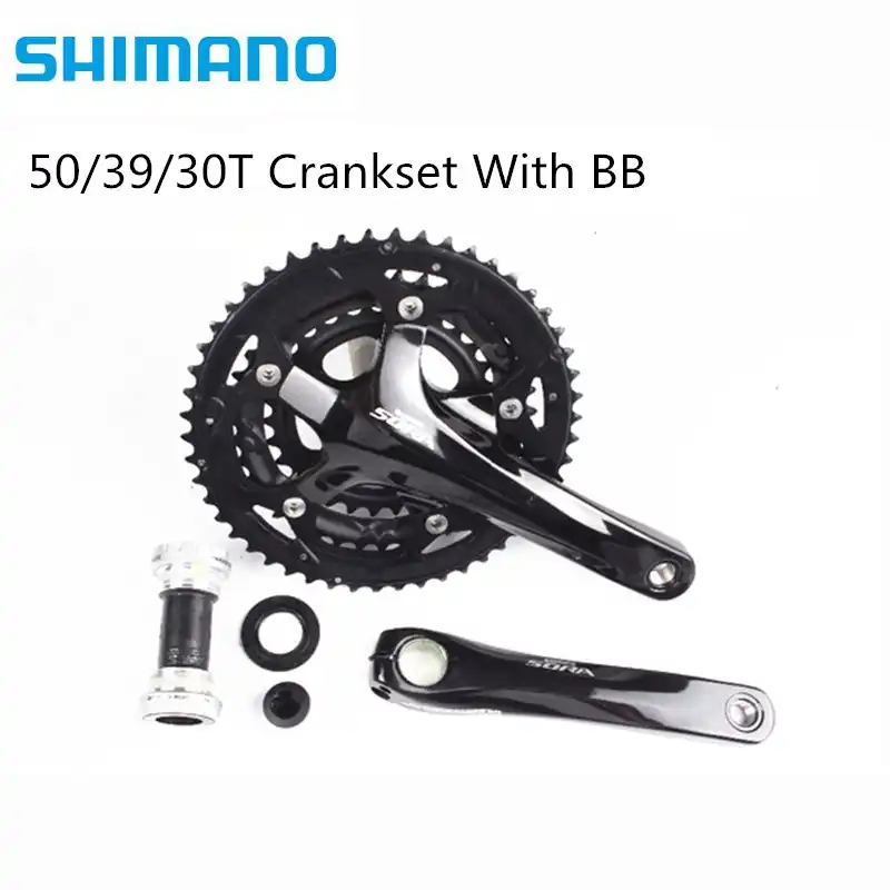 road triple crankset