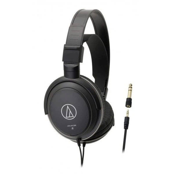 Наушники накладные Audio-Tecnica ATH-AVC200 3м черный проводные
