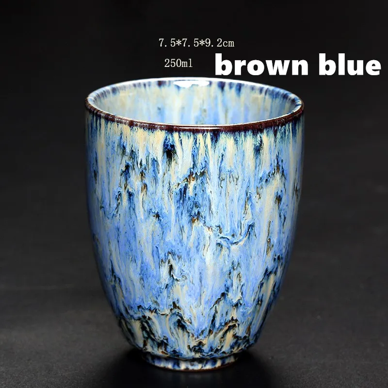brown blue