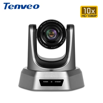 

Tenveo NV10U 10x Zoom Full HD 1080p H.264 Video Camera USB Plug PTZ Camera Cam HD webcam for Tele Medicine Enterprise Skype