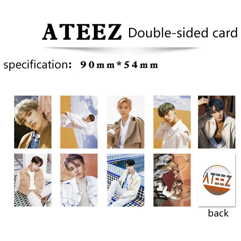 ATEEZ Album HD Photo Cards (100Pcs/set)