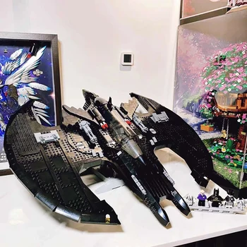 

2020 New 1989 DC Superhero Series Batwing 2363pcs Compatible With 76161 Model Building Blocks Bricks Toys Kids Christmas Gifts