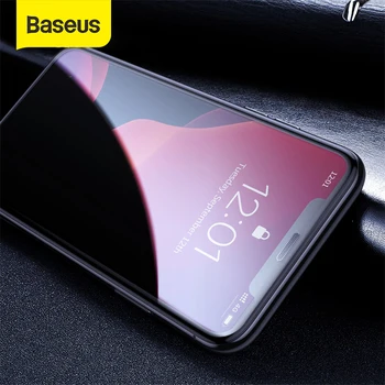 

Baseus Full Cover Tempered Glass For iPhone 11 Pro 11 Pro Max Glass Screen Protector Glass Screen Front Slim Screen Protective