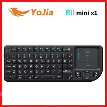 

Original Rii X1 Mini Wireless Keyboard 2.4G Air Mouse Handheld Touchpad gaming keyboard Rii X1 for smart android tv box PC