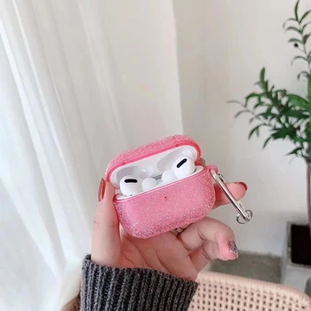 

For Airpods Pro Case Flashing Gradient Rhinestone PC Bluetooth Earphone Case Shockproof Protective Cover For Air Pod Pro Case