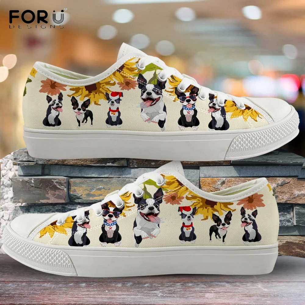 FORUDESIGNS; милые женские кроссовки с изображением желтого подсолнуха; обувь для студентов; сезон весна-осень; Женская парусиновая обувь с низким верхом