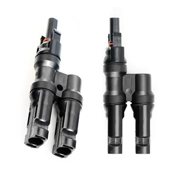 

PV Branch Connectors 2 in 1 Waterproof Connectors for Semi Flexible Solar Panel in Parallel