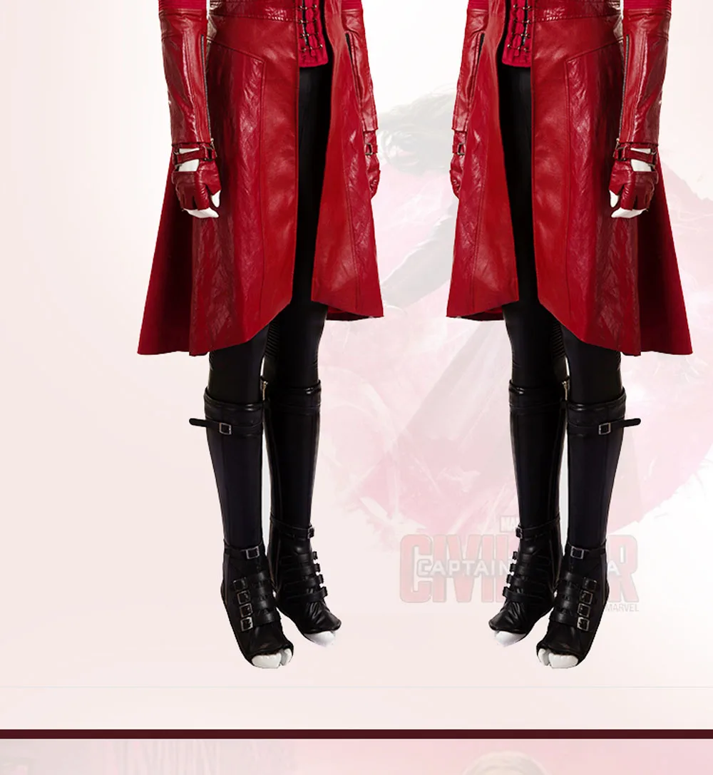 VEVEFHUANG Wanda Maximoff Алая ведьма косплей костюм Капитан Америка Civil War косплей костюм костюмы для взрослых на Хэллоуин