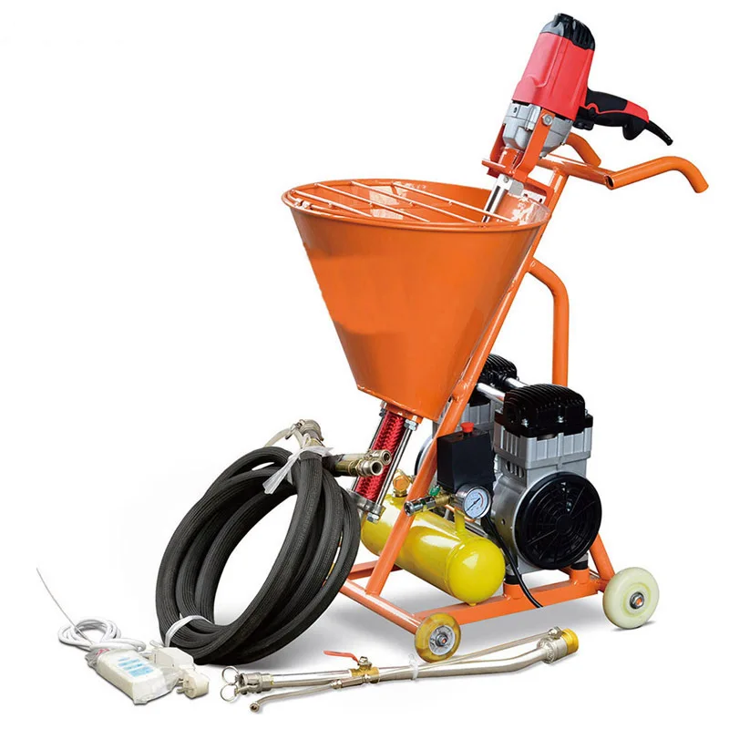 

Multifunctional Small Paint Spraying Machine Wholesale Cement Grouting Machine Grouting Machine Mortar Waterproof Coating Sprayi