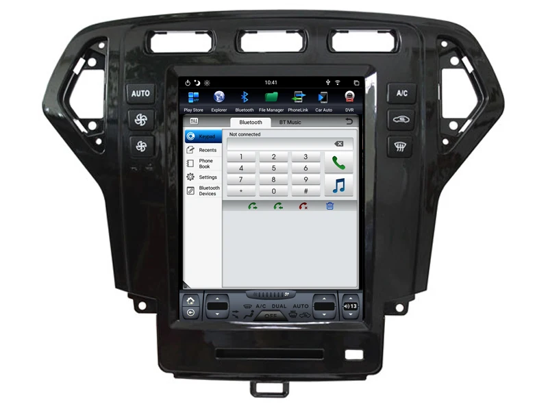 Китайский хороший Tesla Android 8,1 навигация для FORD MONDEO 2007-2010 Bluetooth радио gps Мультимедиа PX6 процессор вертикальный экран