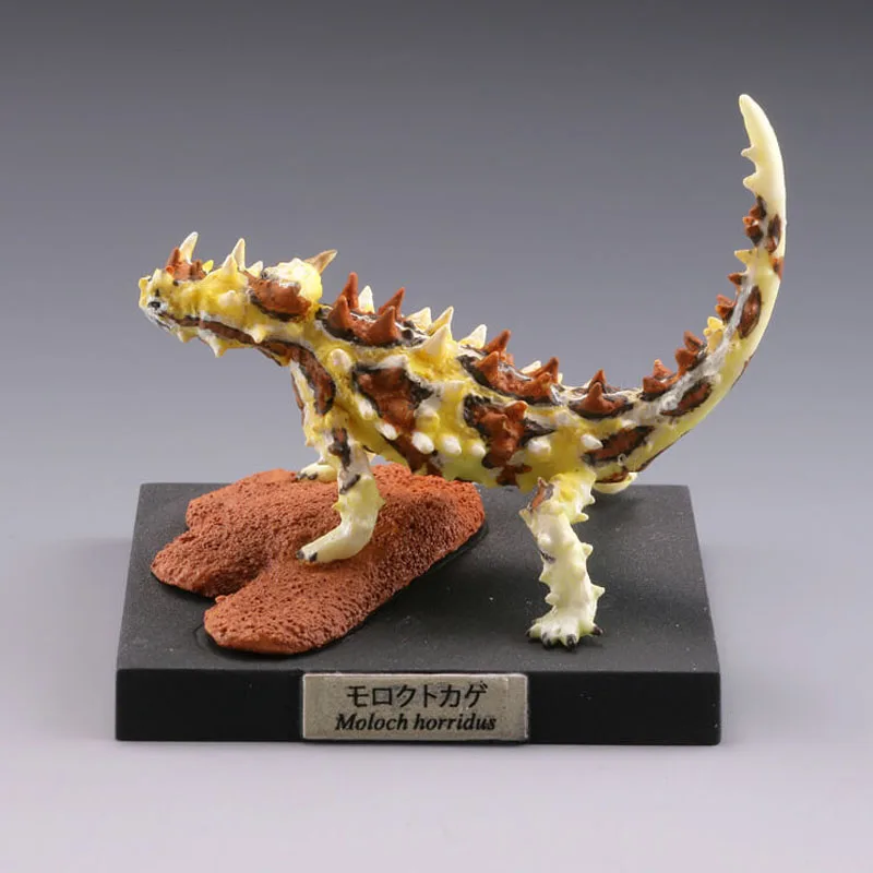 Kaiyodoo Capsule Toy Reptiles Lounge Dinosaurs Lizard Moloch Horridus Model Toy Ornament Collection Action Figures Aliexpress
