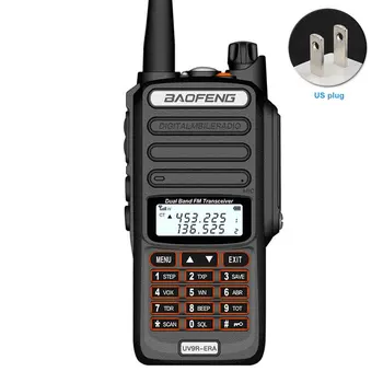

Two Way Radio Dual Band With Antenna 128 Channel Outdoor LED Display Walkie Talkie 18W Transceiver Camping VHF UHF Waterproof