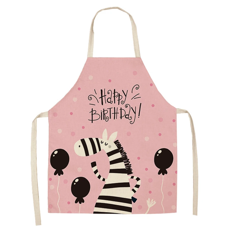 

Senyue 1Pcs Cat Dog Pattern Kitchen Aprons Cotton Linen Unisex Dinner Party Cooking Bibs Funny Pinafore Cleaning Tools
