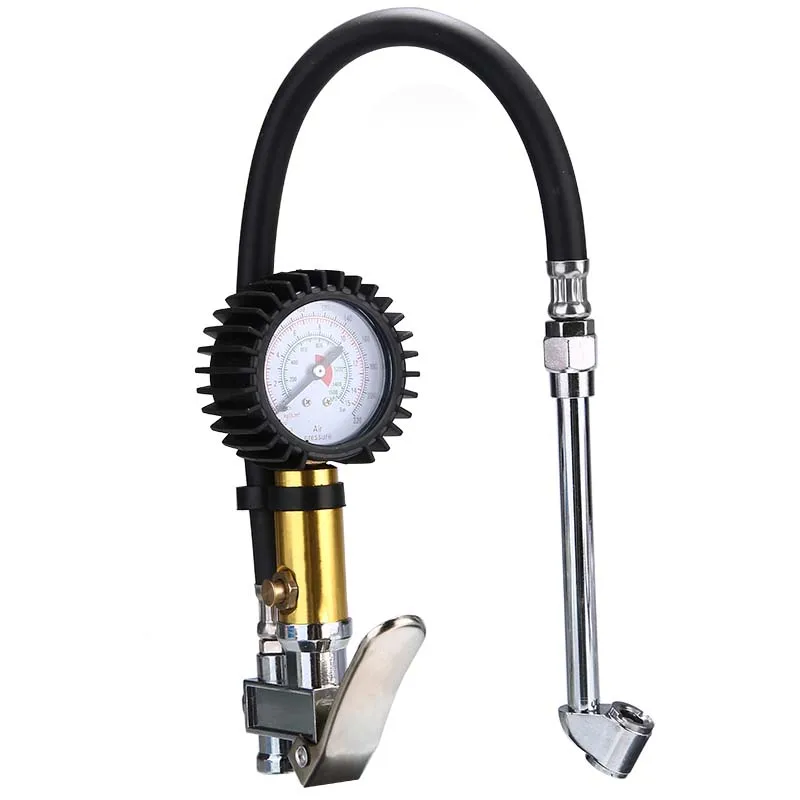 

Analog Tool 3 In 1 Professional Tire Garage Tester Air Line Tyre Pump Inflator With Pressure Gauge Pressure Display Range 220PSI