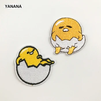 

Egg DIY Patch Embroidered Patches For Clothing Iron on Patches On Clothes Badges Applique Stripes