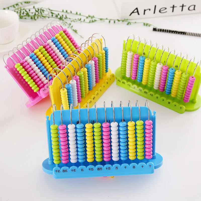 

Montessori For Kid Children's Educational Toys Math Abacus Beads Plastic Soroban Calculator Teaching Aids Arithmetic Abacus Toy