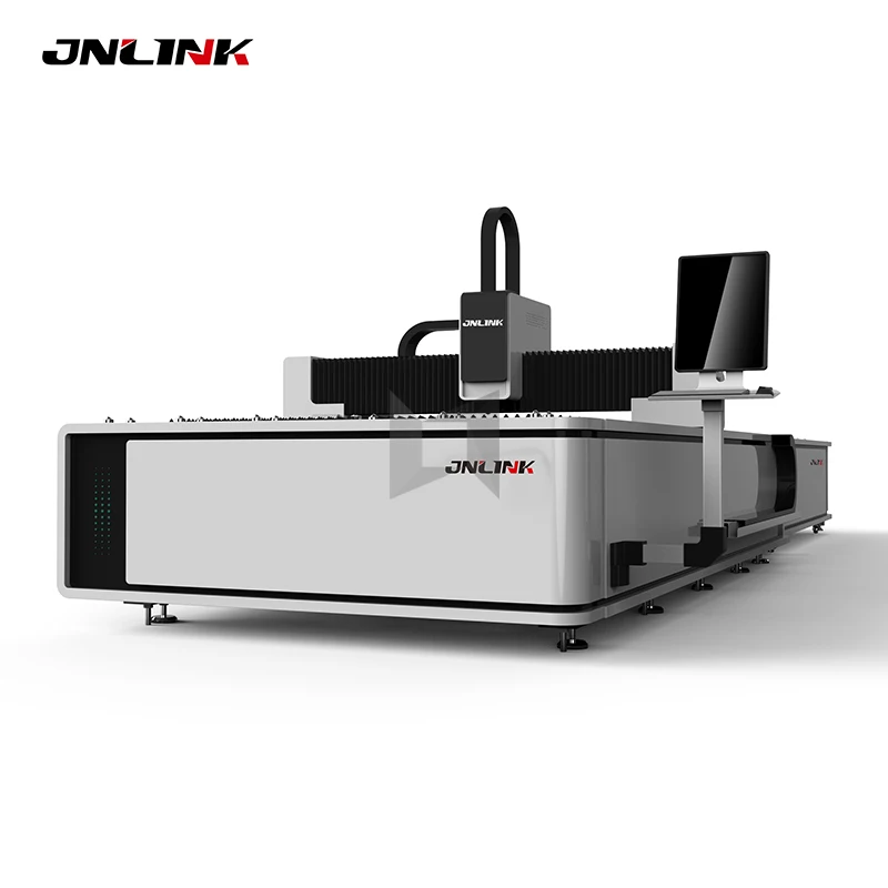 Two table high precision fiber laser cutting machine fast speed metal sheet fiber laser cutter