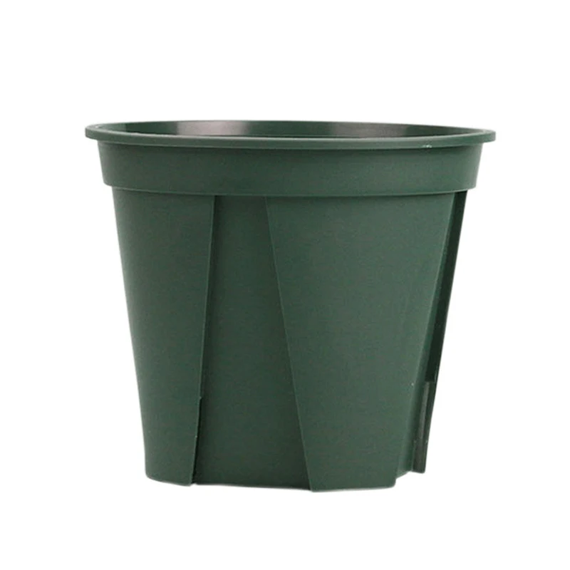 New Plastic Nursery Pots 12/15/18/21/24cm Garden Plant Flower Seedlings Home Garden Supplies