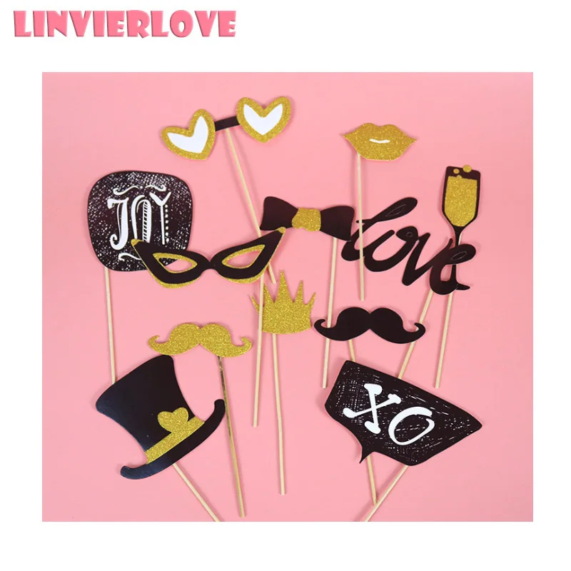 LINVIERLOVE Bachelor Photo Booth Реквизит для детского дня рождения вечерние украшения