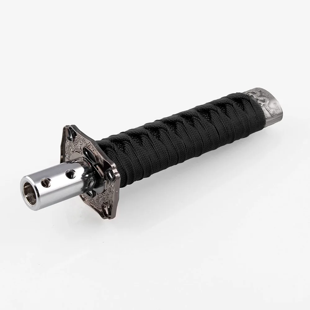 Universal 200MM/300MM JDM Katana Samurai Sword Shift Knob Shifter With Adapters Gear Shift knob car accessories