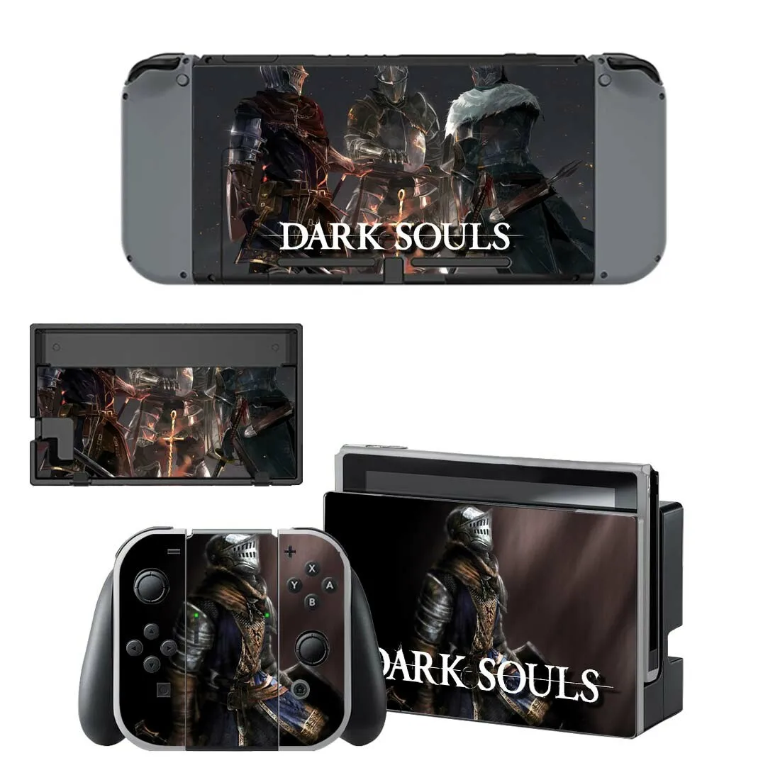 Наклейки для nintendo switch из кожи Dark Souls kingd Switch для консоли nintendo Switch Joy-con наклейки для док-станции контроллера