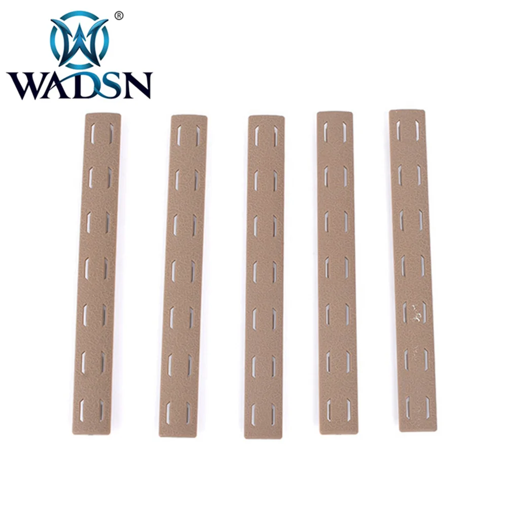 WADSN страйкбол BCM M-Lok рельсовая панель комплект(5 шт.) Softair для M-lok Handguard Picatinny Rail Cover MP02014 Пейнтбольные аксессуары