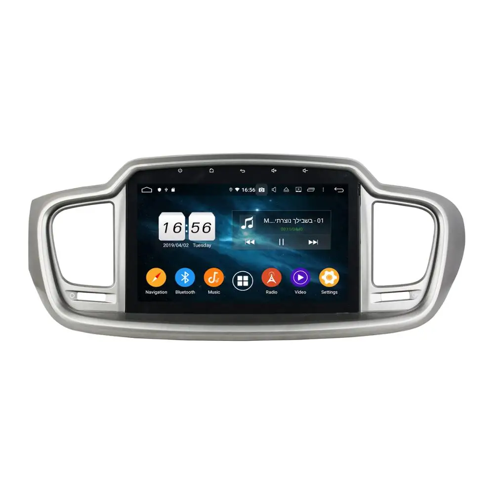 10,1 дюймов 4+ 32G Android 9,0 автомобильный мультимедийный плеер для KIA SORENTO- с gps Wifi без DVD