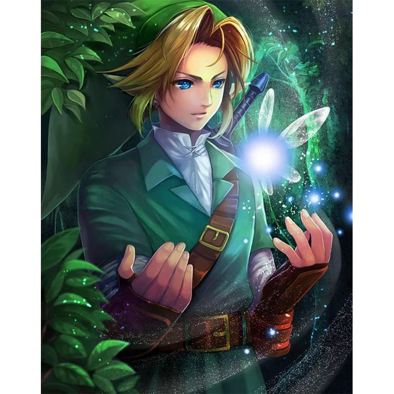 

5D Diamond Painting Anime Cartoon Full Square/Round Cross Stitch Kits DIY Mosaic Rhinestone Embroidery Home Room Wall Decor