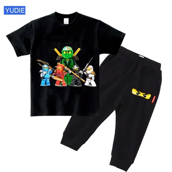 

kids clothes set boys Summer Children Clothing T Shirt Pant 2 PCS Sets toddler Baby Girls Cotton Sets Christmas gift sport suits