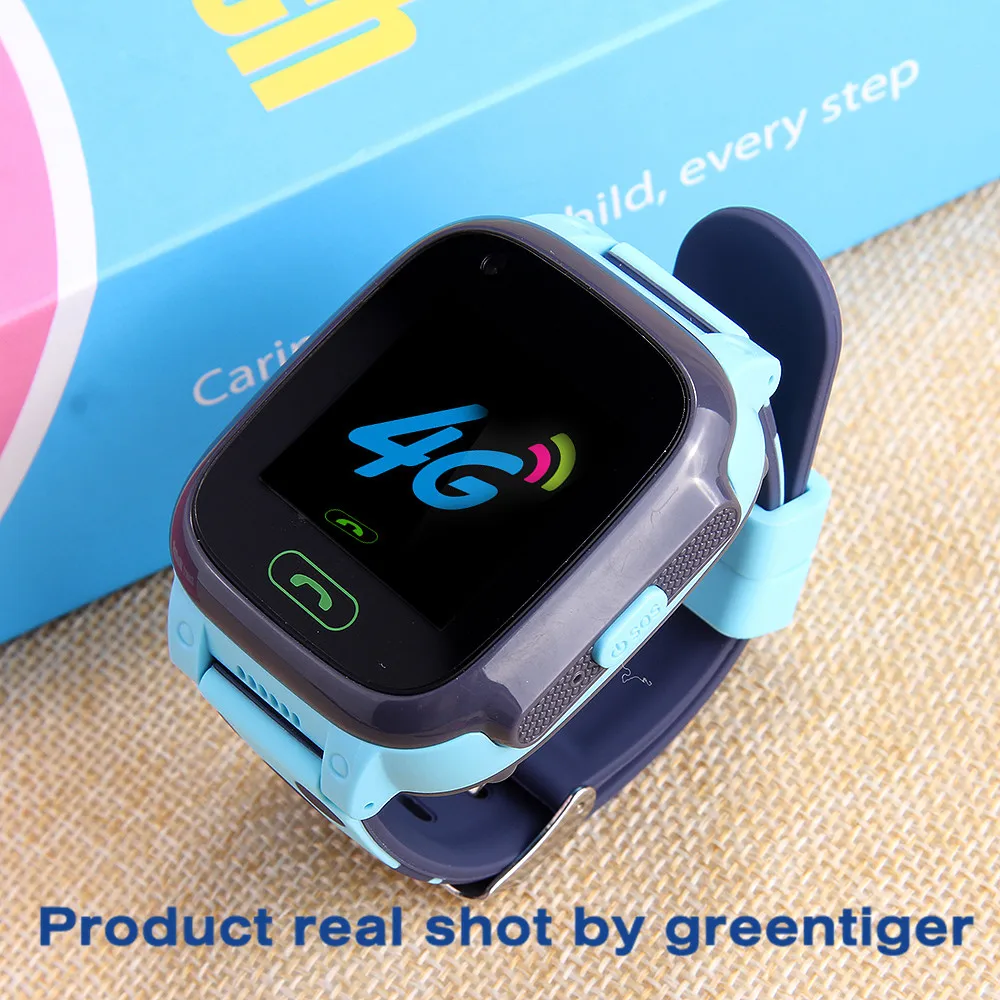 Greentiger Детские Смарт-часы 4G gps wifi отслеживание видео вызов водонепроницаемый SOS голосовой чат Детские Смарт-часы для мальчиков и девочек VS A36E