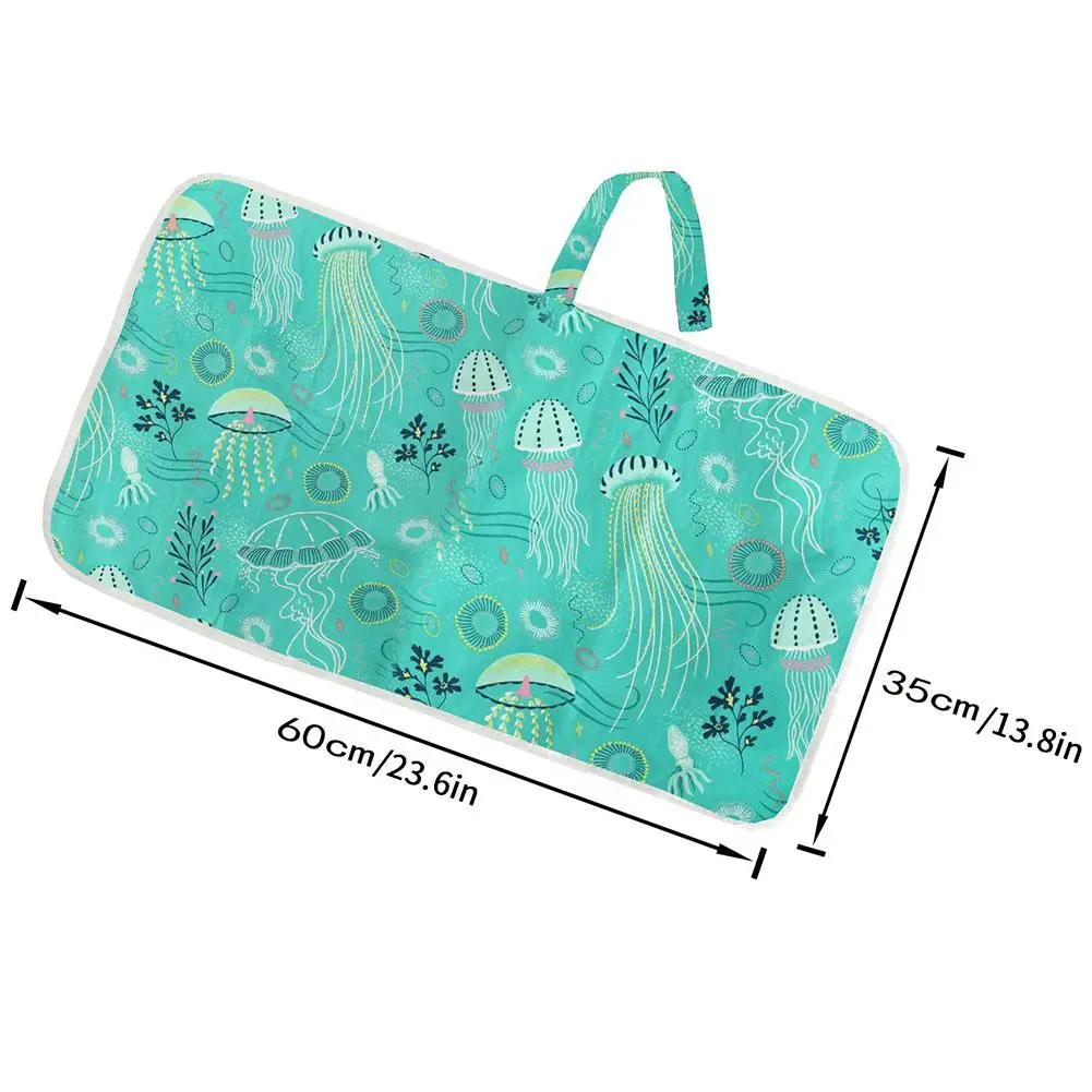 Многофункциональный портативный детский складной коврик для мочи водонепроницаемый подгузник сумка пеленка Пеленальный Коврик для путешествий на открытом воздухе