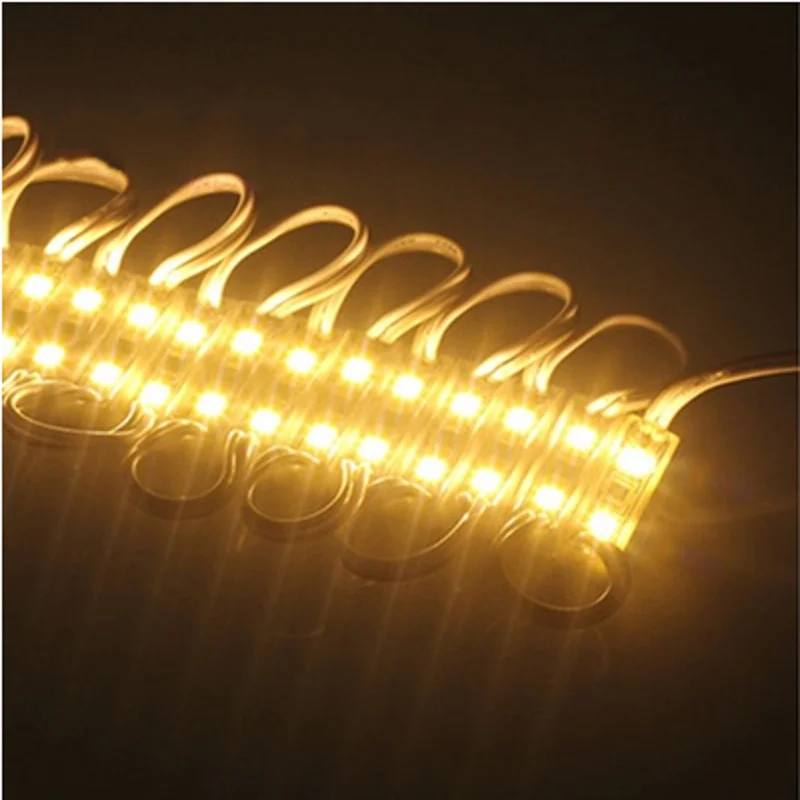 20pcs Small Size LED Modules DC 12V 2835 SMD 2 LEDs Backlight Waterproof IP65 LED Sign Lighting Red Green Blue Yellow White