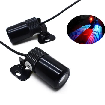 

2PCS Motorcycle Welcome Lights Angel Wings Lamp LED Projection Lamp Ghost Shadow Puddle Motorcycle Taillight Car Door Light