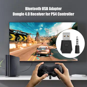

Wireless Bluetooth Headset Dongle USB 4.0 Sound Receiver 3.5mm Adapter for PS4 Console Controller Gamepad Accessories