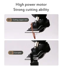SHINON – tondeuse électrique en céramique pour hommes, mise à niveau T9 Skeleton, rasoir lourd sans fil 0mm, coupe de cheveux pour chauve